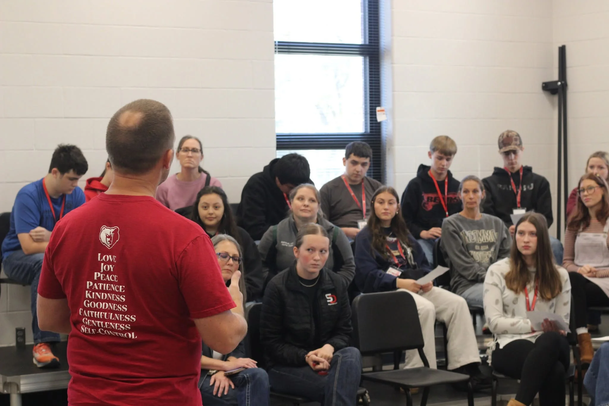 Prospective students visiting Barclay during Discover Day