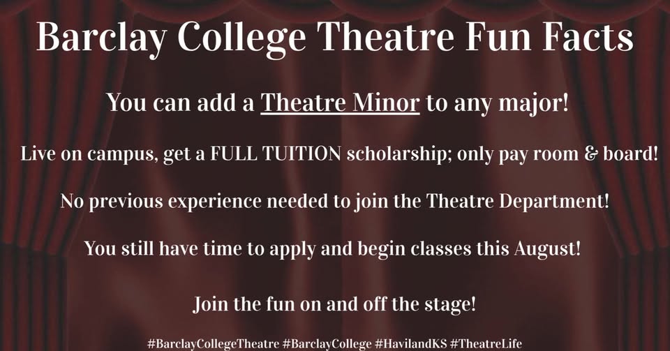 Are you ready to join us? Apply today at barclaycollege.edu 0:00 / 0:30