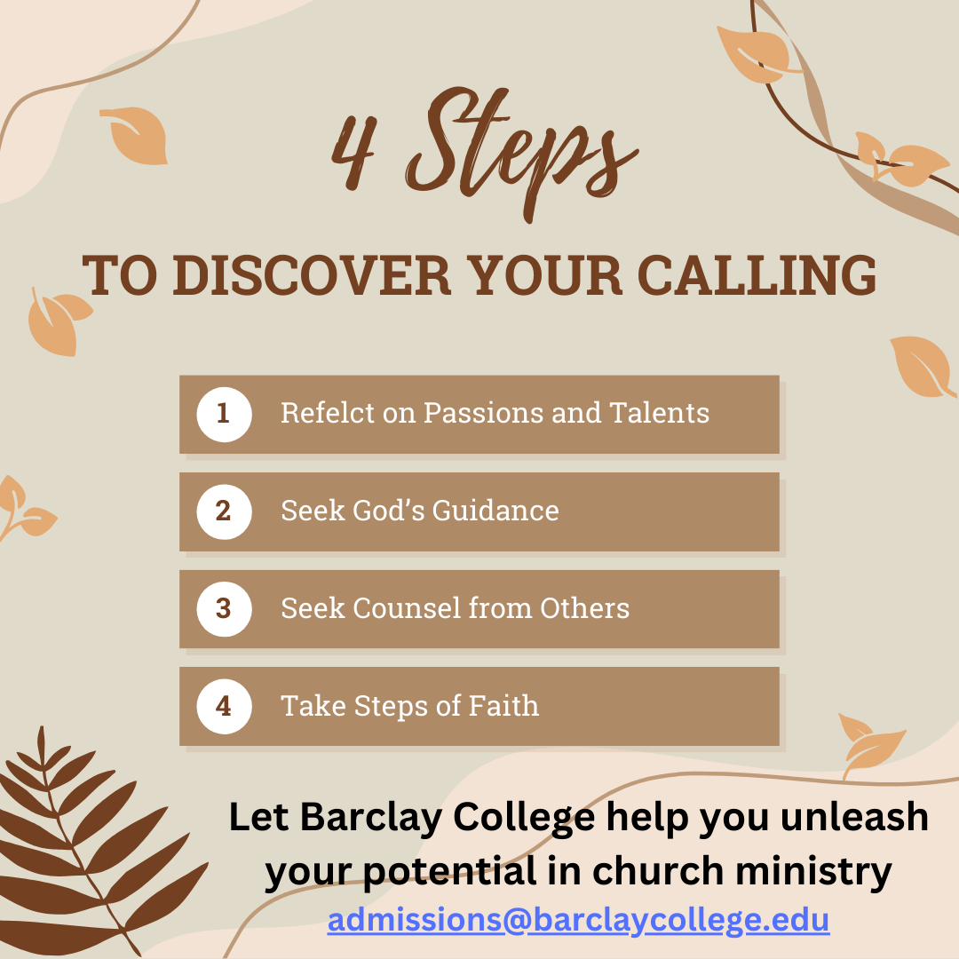 What are steps to discover your calling?